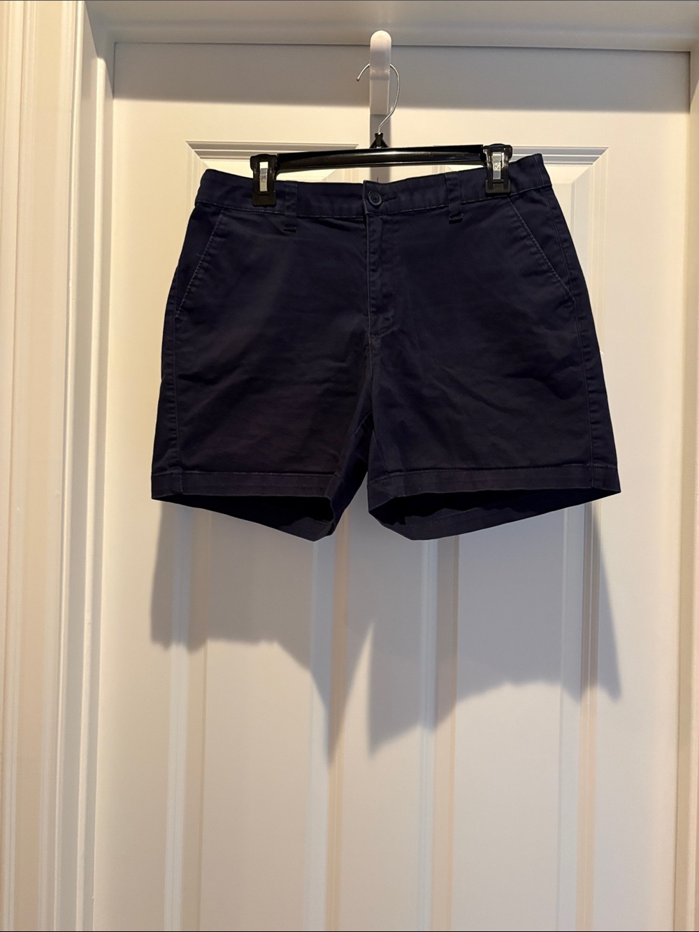 a new day Navy Cotton Chino Bermuda Shorts- 98% cotton, 2% spandex